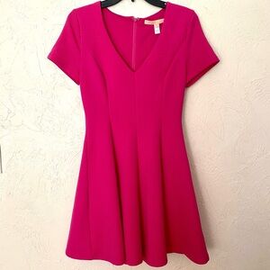 Hutch pink short fit and flare dress, size XS